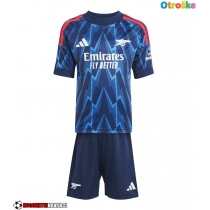 Otroške Nogometnih dresov Arsenal Gostujoči 2025-26 Kratki rokavi (+ hlače)